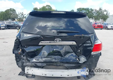 2013 Toyota Highlander Base Plus V6 from USA, damaged, VIN 5TDZK3EH9DS141069